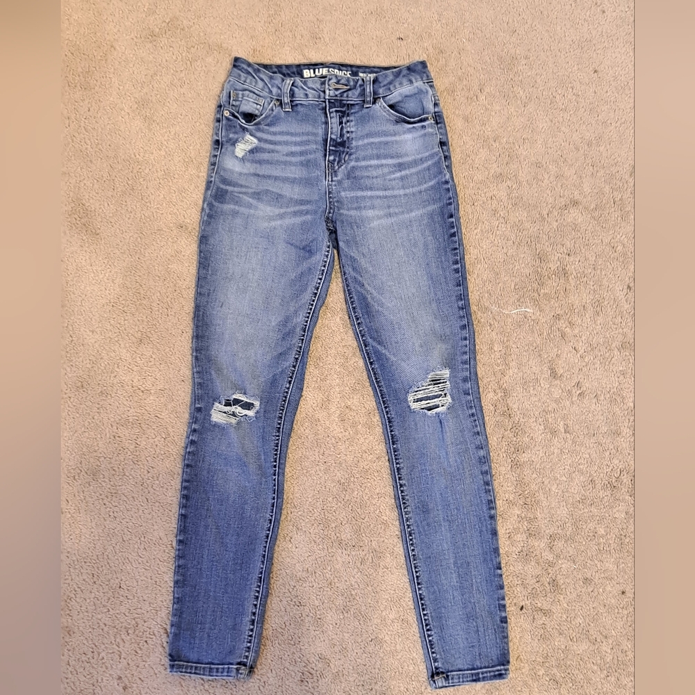 Blue Spice High waist ankle VINTAGE RECYCLED